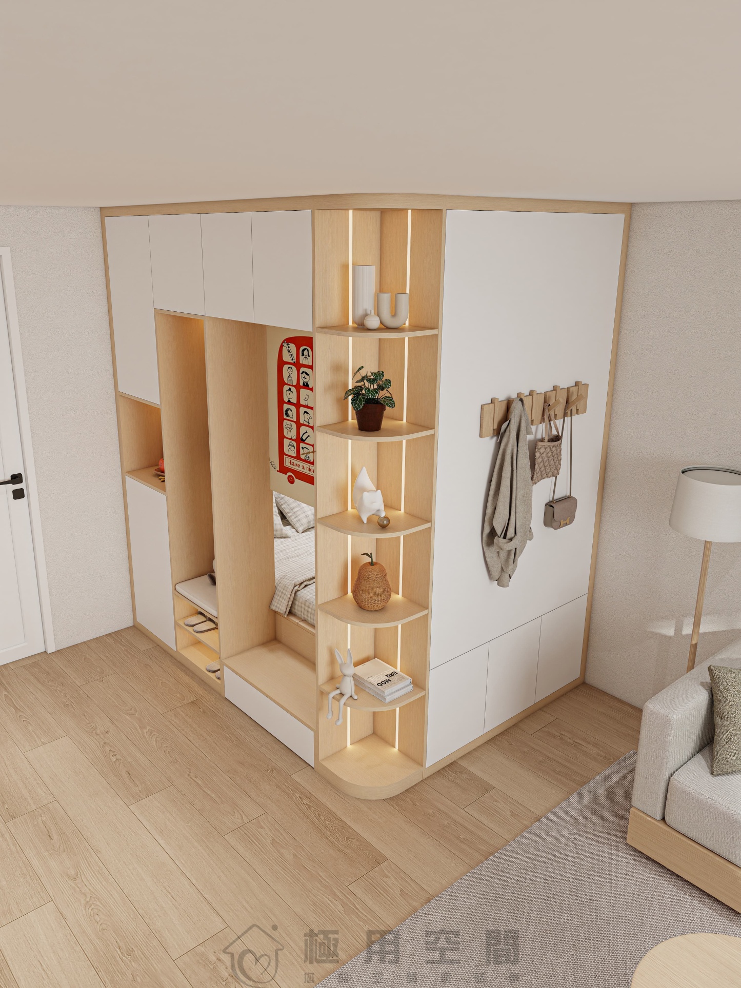 【客廳間房16】