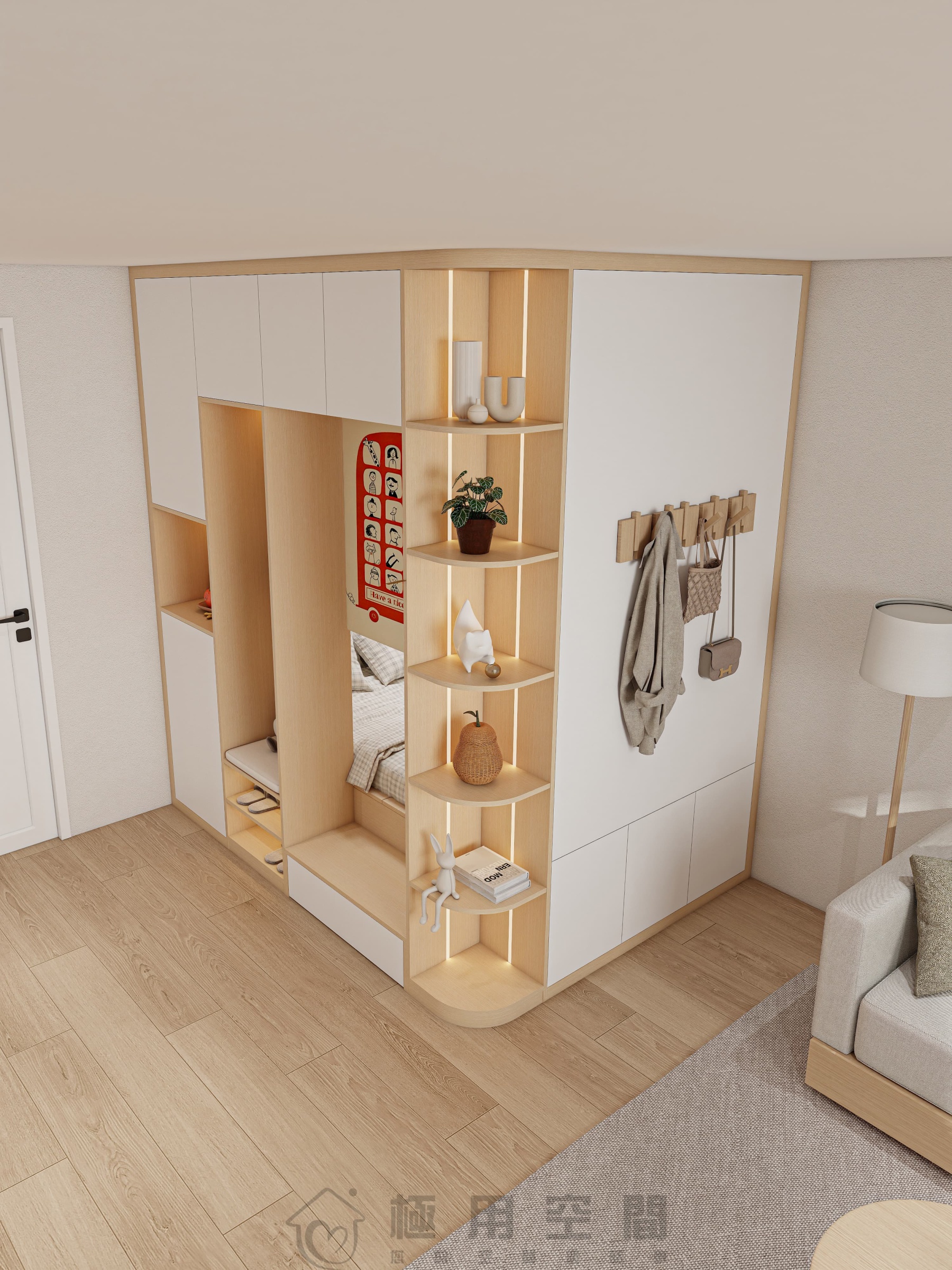 【客廳間房16】