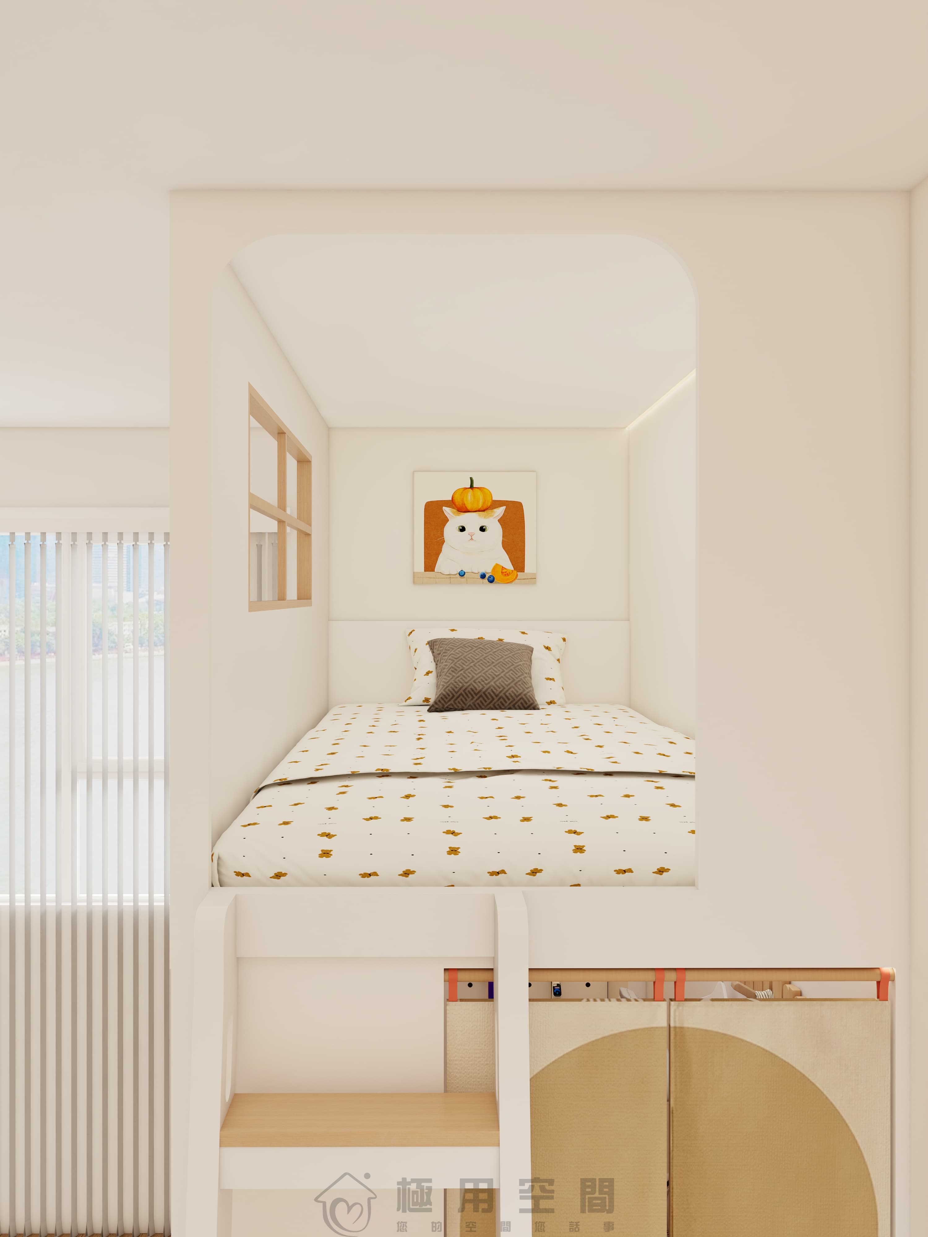 【電視櫃15】電視櫃+工人房組合