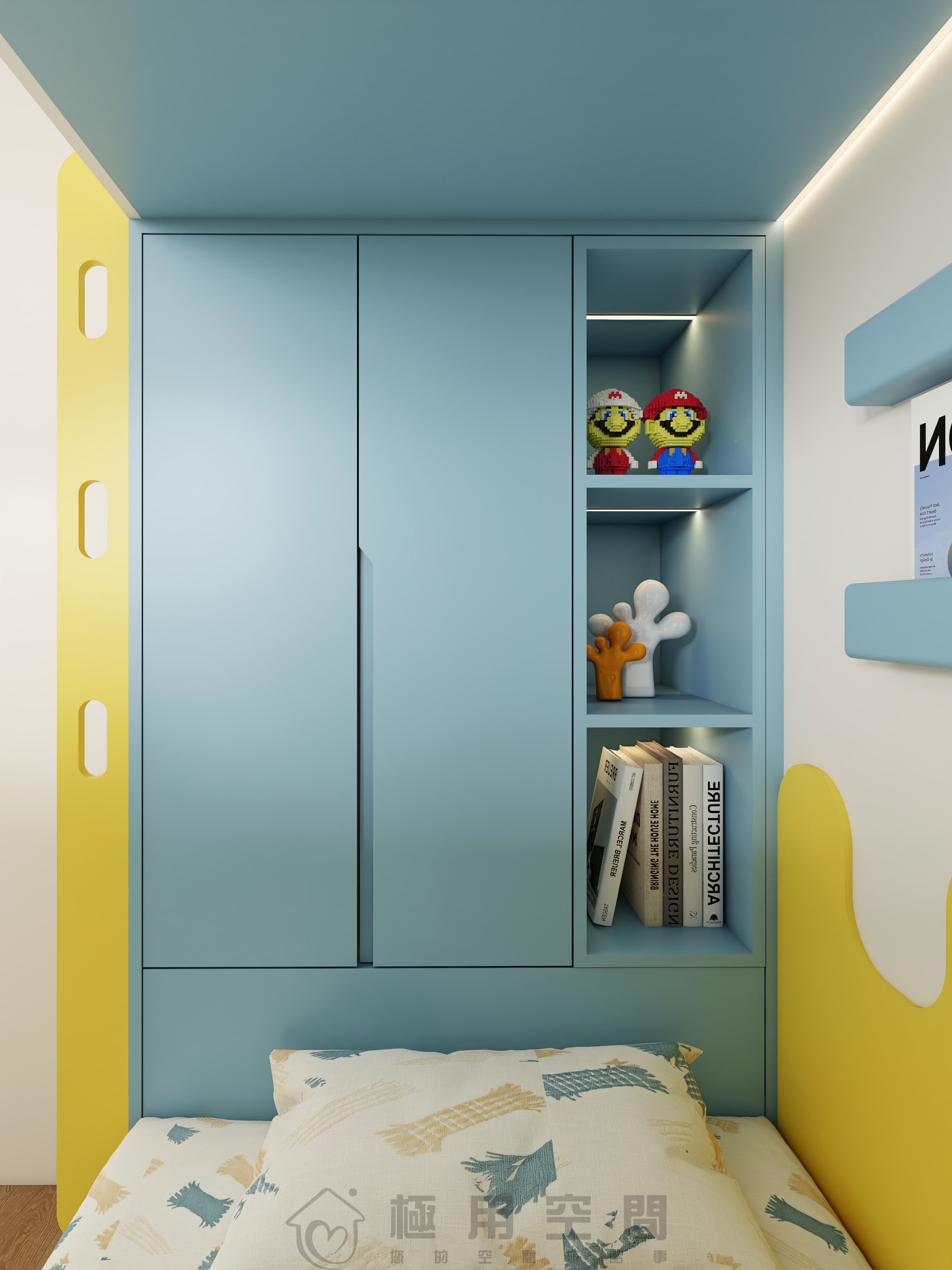 【兒童房27】高低三床兒童房