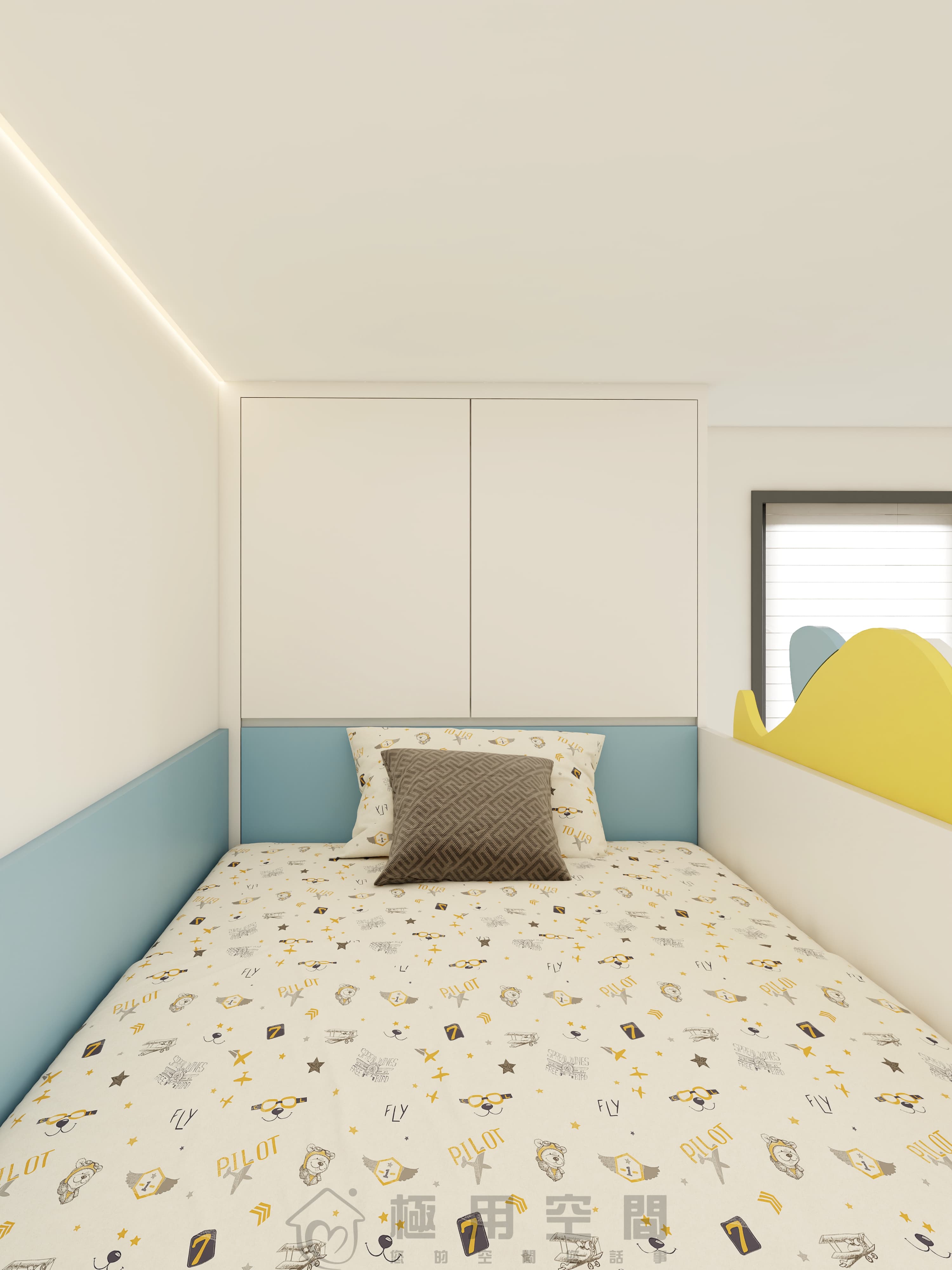 【兒童房27】高低三床兒童房