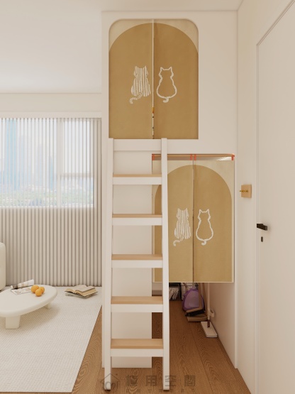 【電視櫃15】電視櫃+工人房組合