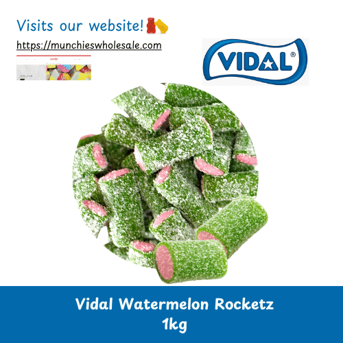 Vidal - Watermelon Rockets 500g 