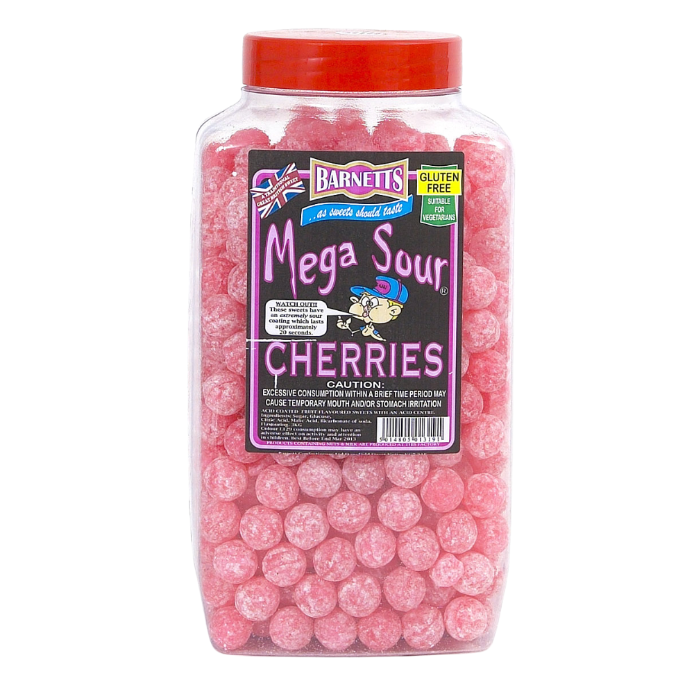 Barnetts Mega Sour - Cherry