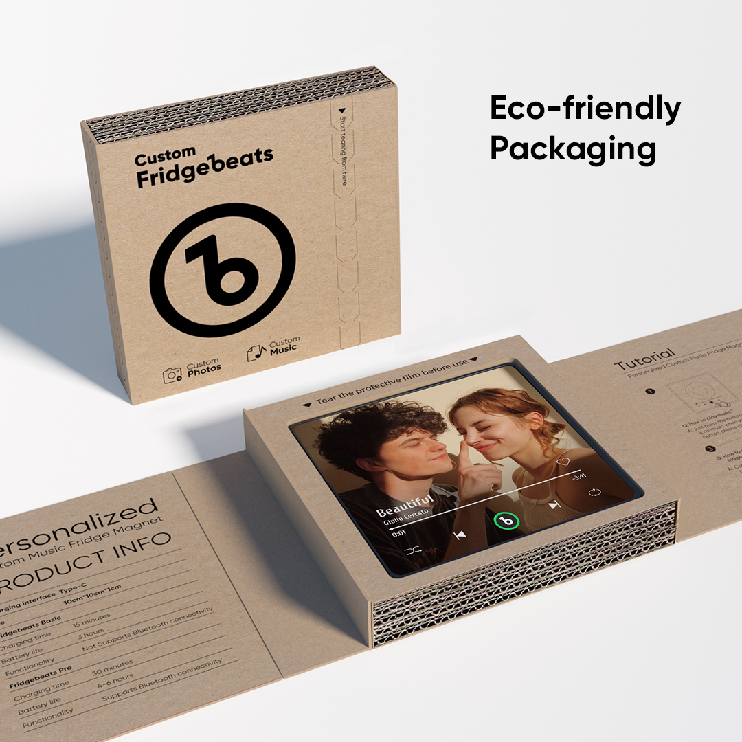Regalos Para El Día De La Madre: Imán Para Refrigerador Con Foto Y Música Personalizado (edición 4.0), Marco Colorido Mejorado, Imán Para Refrigerador Con Reproducción De Canciones, Marco De Fotos Familiar. - 