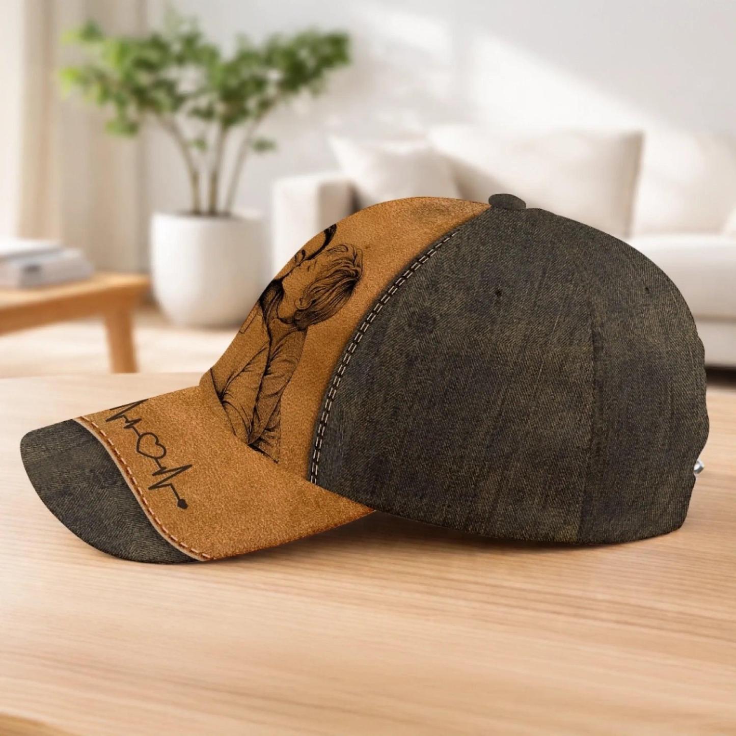 Gorra De Foto Personalizada Nombre Personalizado Texto Gorra De Béisbol Clásica Regalo Del Día Del Padre Para El Mejor Papá De Todos Los Tiempos - 