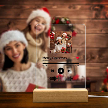 Placa musical con código Música escaneable y llavero con código Música personalizado Regalo sorpresa para su amante