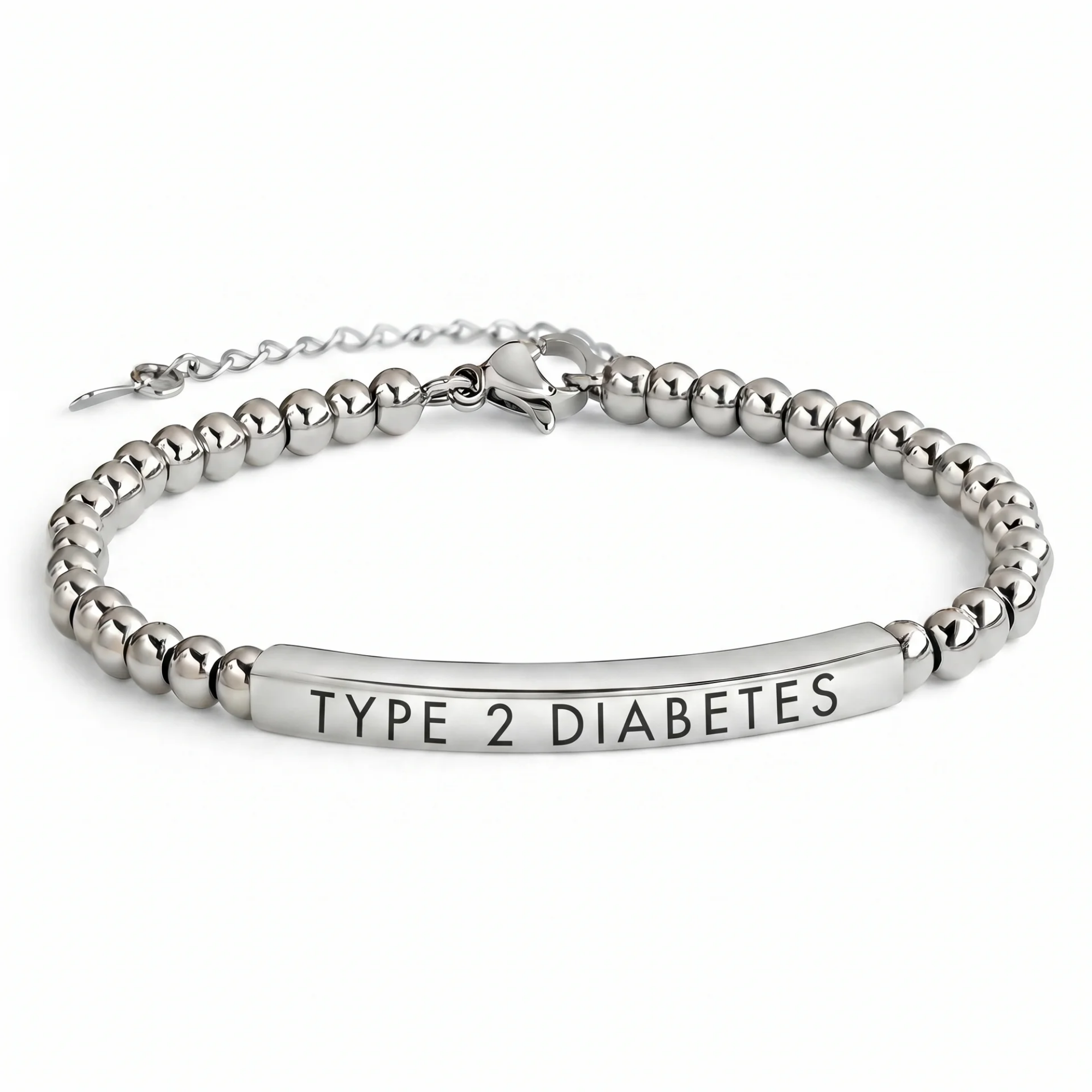Pulsera Personalizada De Alerta Médica Para Diabetes, Pulsera Personalizada De Identificación De Enfermedades De Asma, Regalo De Seguridad De Emergencia Para La Familia