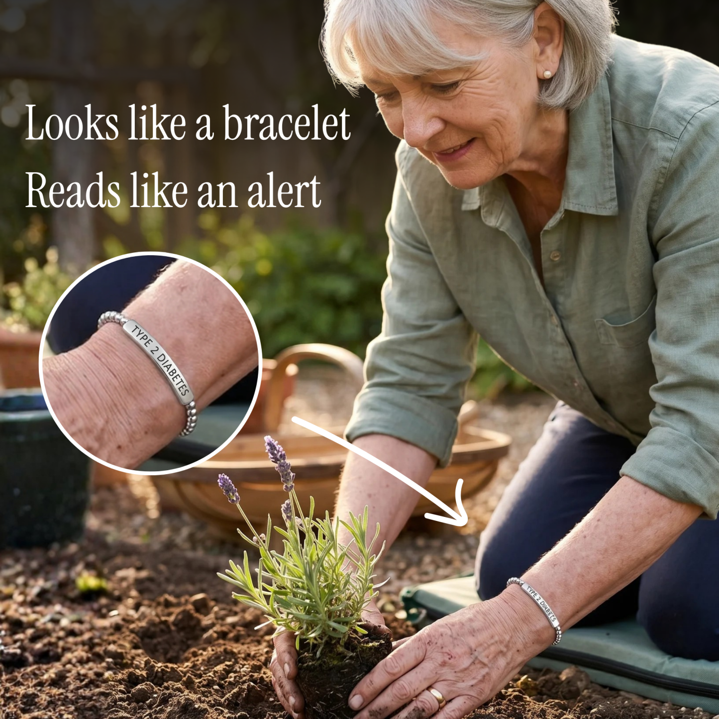 Pulsera Personalizada De Alerta Médica Para Diabetes, Pulsera Personalizada De Identificación De Enfermedades De Asma, Regalo De Seguridad De Emergencia Para La Familia - 