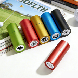 Sello De Pelota De Golf Personalizado, Sello De Pelota Personalizado, Sello De Pelota De Golf Con Monograma, Sello De Acero Inoxidable Personalizado, Sello De Bola De Tinta, Regalo Para Papá Y Esposo - 