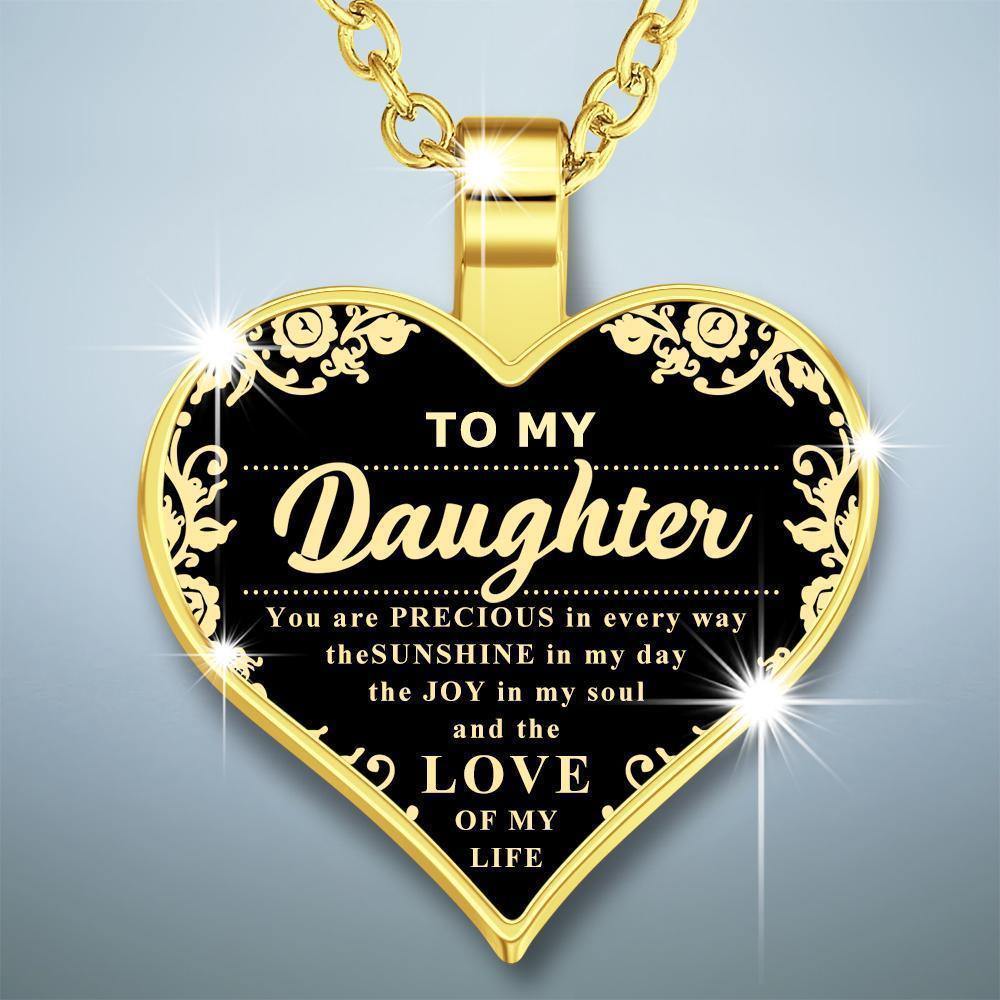 Collar De Corazón Un Regalo Único Y Pensado Para La Hija - Glod