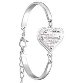 Pulsera De Corazón Regalo De Bautizo Perfecto Regalo De Cumplea?Os