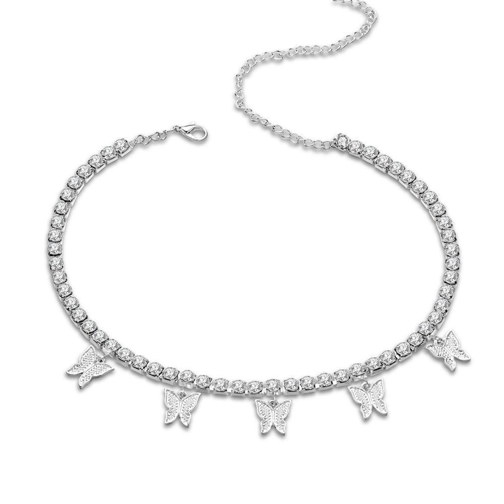Collar Con Mariposa Regalos Únicos