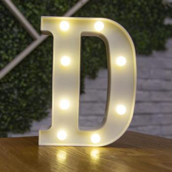 Letras Luminosas Nombre Regalo "D"
