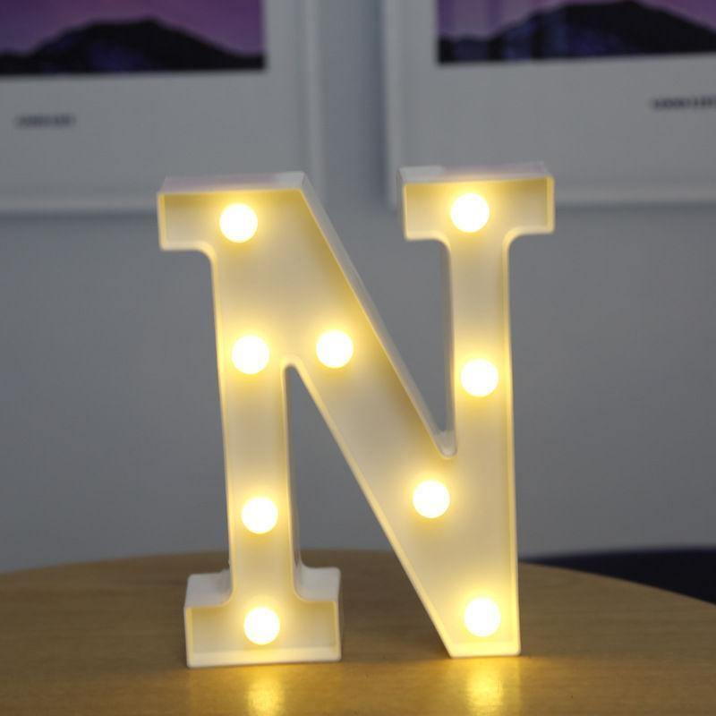 Letras Luminosas Nombre Light Gift "N"