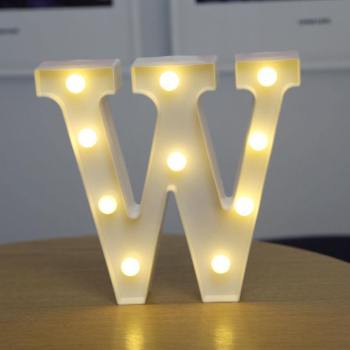 Letras Luminosas Nombre Light Gift "W"