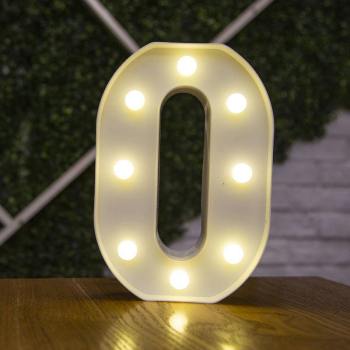 Letras Luminosas Nombre Light Gift "0"