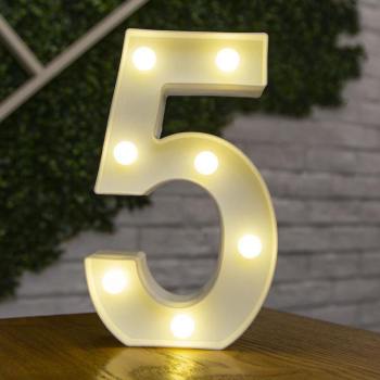 Letras Luminosas Nombre Light Gift "5"