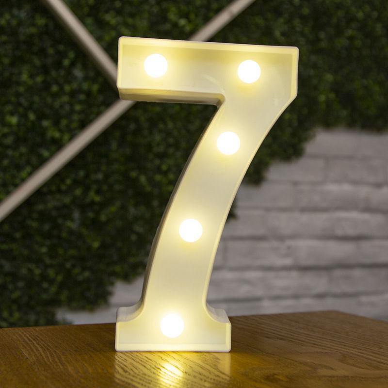 Letras Luminosas Nombre Light Gift "7"