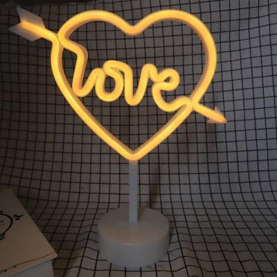 Luz Nocturna Hogar Forma De Neón-Amor