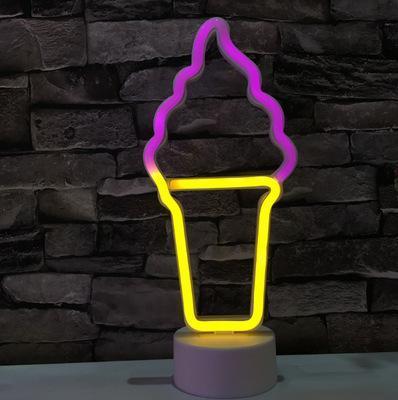 Luz Nocturna Casera En Forma De Cono De Neón