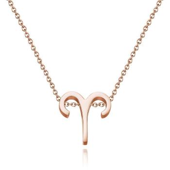Collar Doce Constelaciones-Aries-Acero Inoxidable Antioxidante