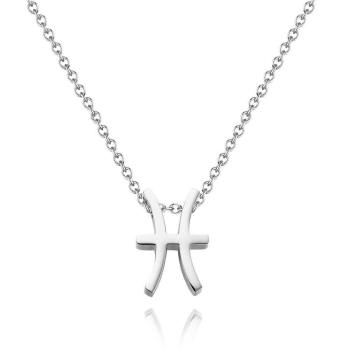 Collar De Las Doce Constelaciones-Piscis-Anti-Oxidación Acero Inoxidable