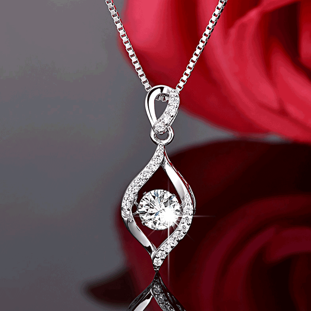 Collar Dancing Stone Plata