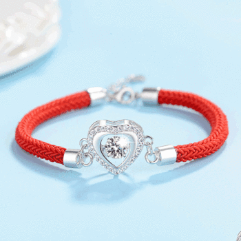 Brazalete Piedra Danzante Plata