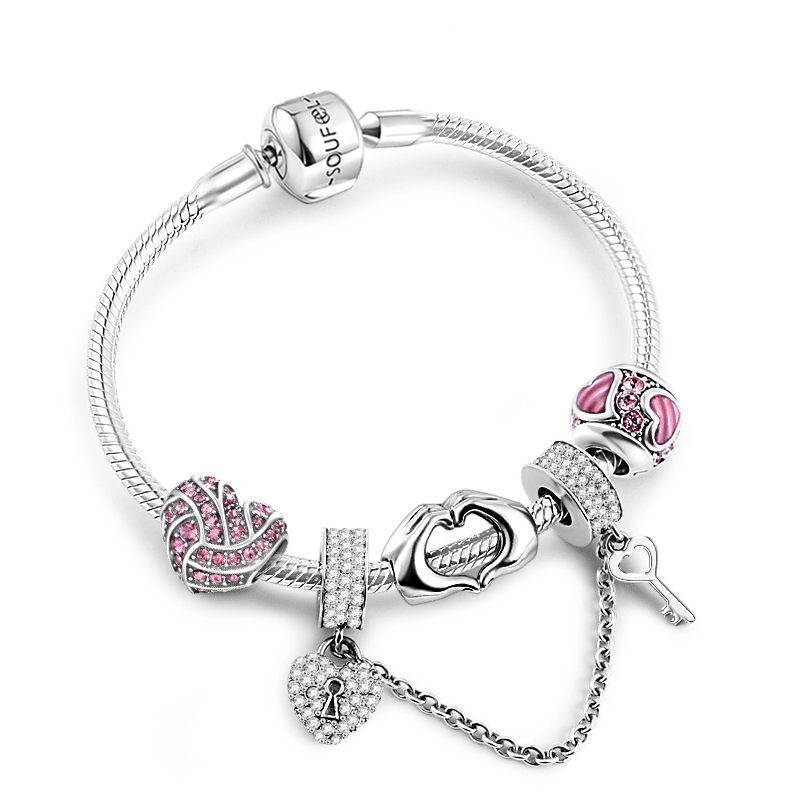 Muestra Tu Amor Pulsera De Plata De Ley 925
