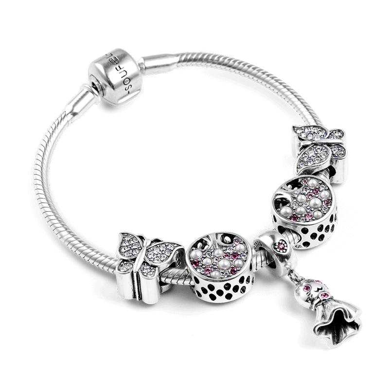 Pulsera Sunny Doll Plata De Ley 925