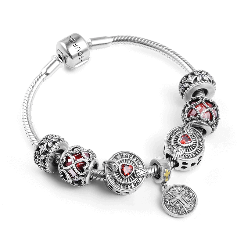 Pulsera Dare To Love Plata De Ley 925