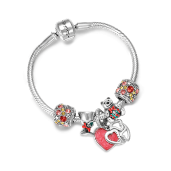 Pulsera Carnaval De Navidad Plata De Ley 925