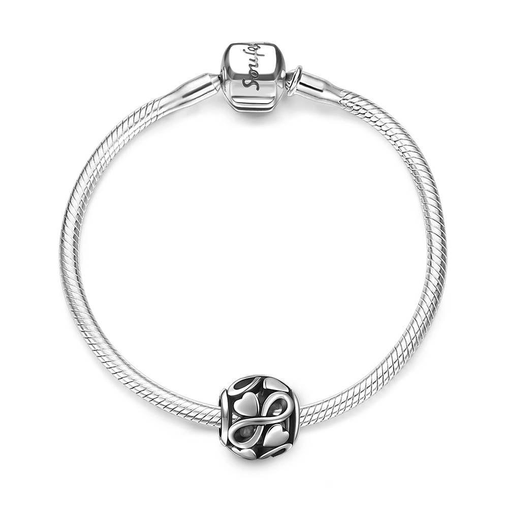 Pulsera Infinity Love Plata