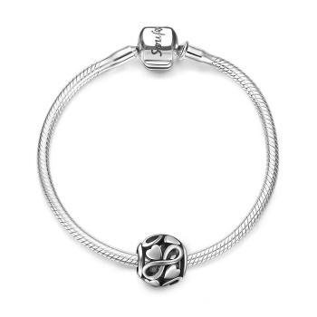 Pulsera Infinity Love Plata