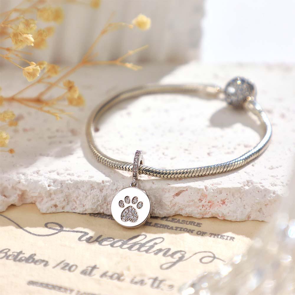 Colgante Con Foto Personalizada, Columpio Con Pata De Perro, Bonito Regalo - TuNombrecollar