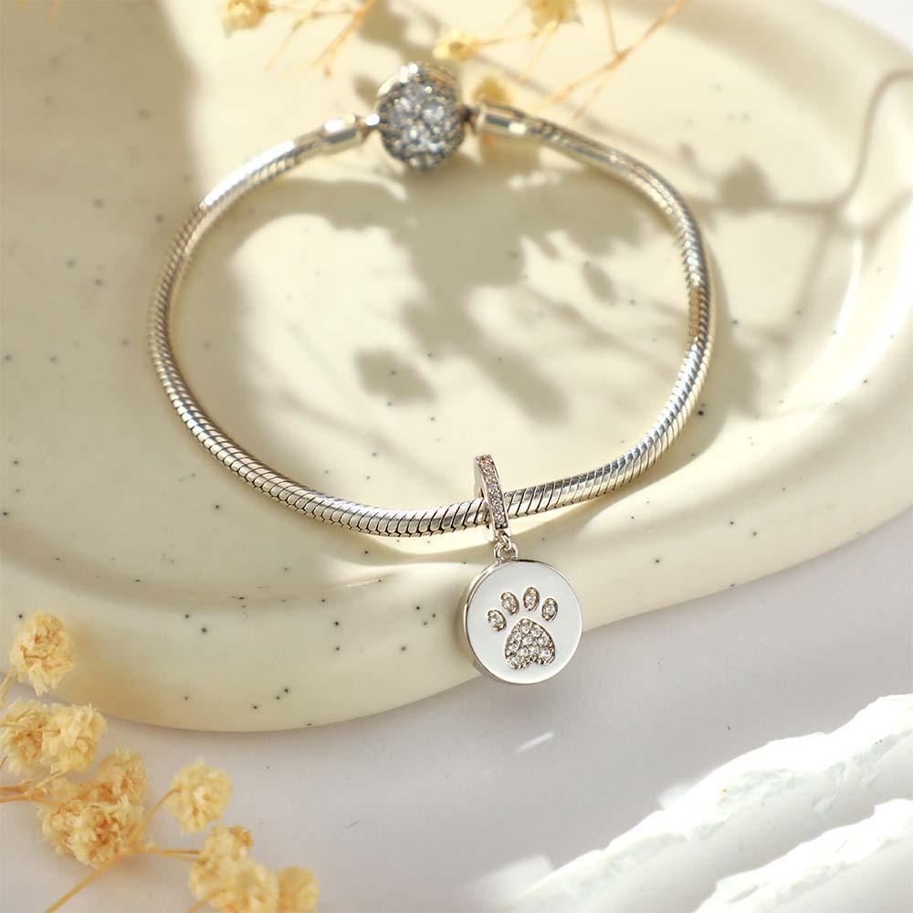 Colgante Con Foto Personalizada, Columpio Con Pata De Perro, Bonito Regalo - TuNombrecollar