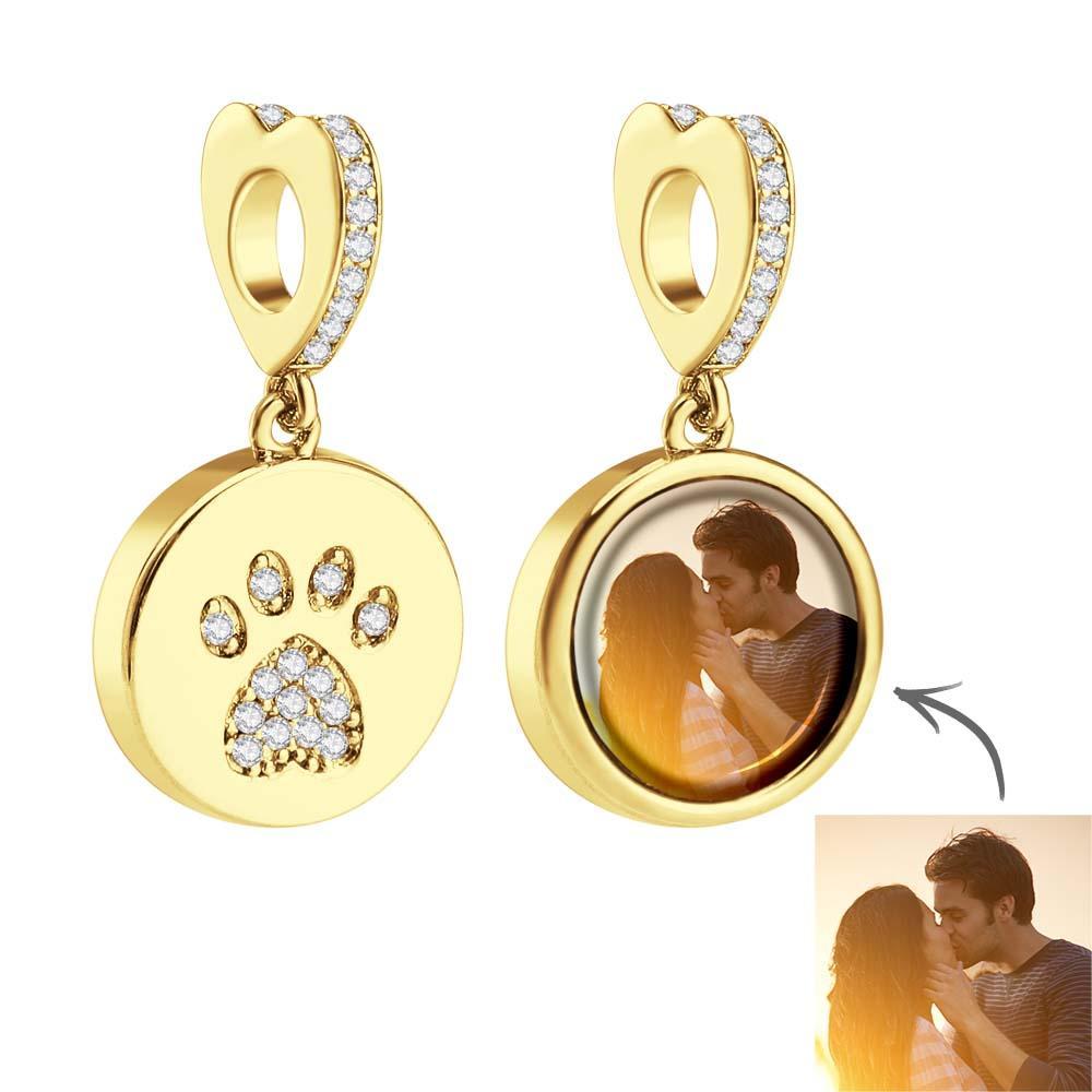 Colgante Con Foto Personalizada, Columpio Con Pata De Perro, Bonito Regalo - TuNombrecollar