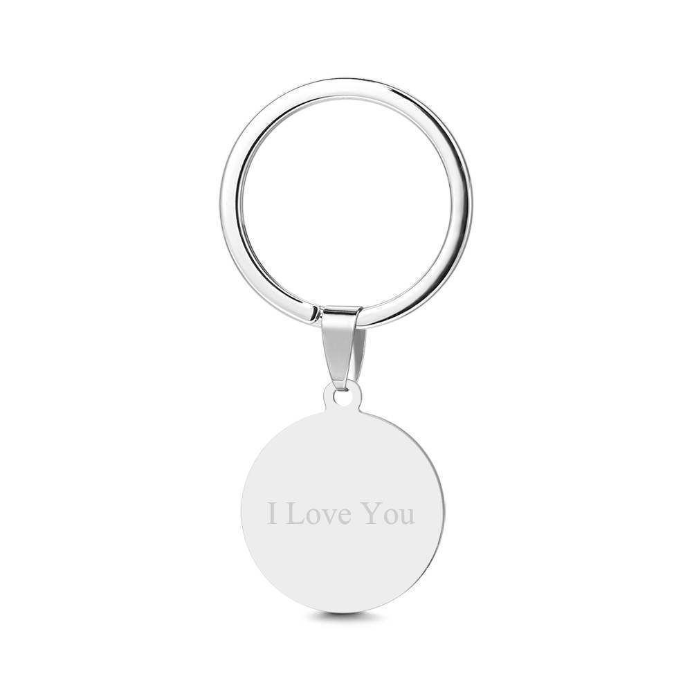 Photo Crystal Keychain Unique Gifts -