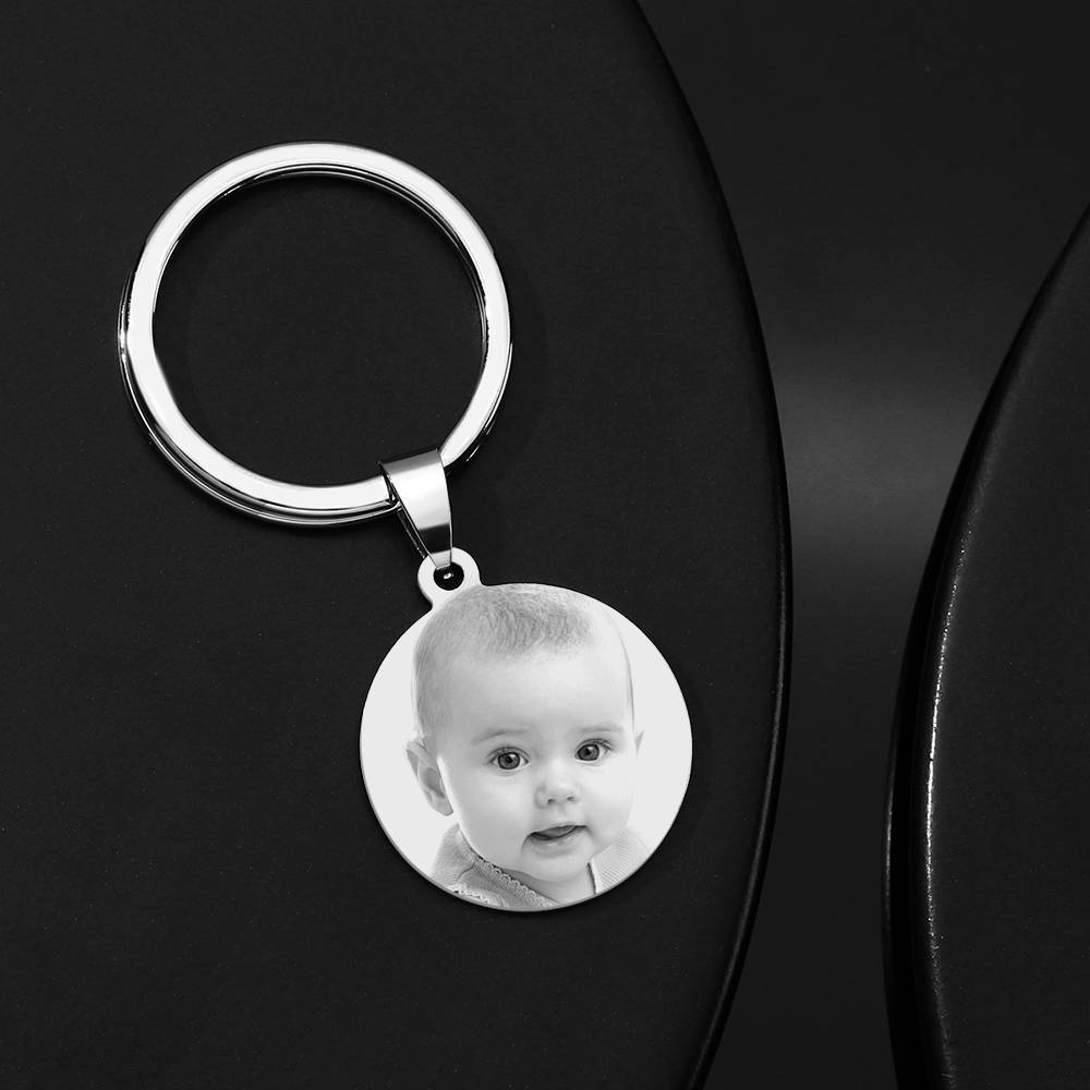 Photo Crystal Keychain Unique Gifts -