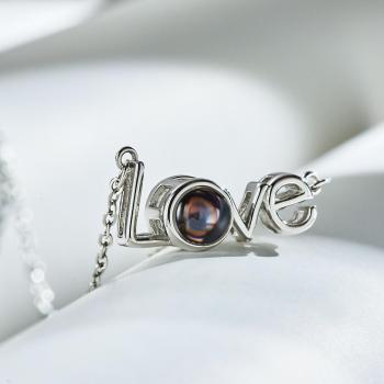 Collar De Proyección Personalizado Foto Personalizada Regalos De Amor Para Pareja - TuNombrecollar