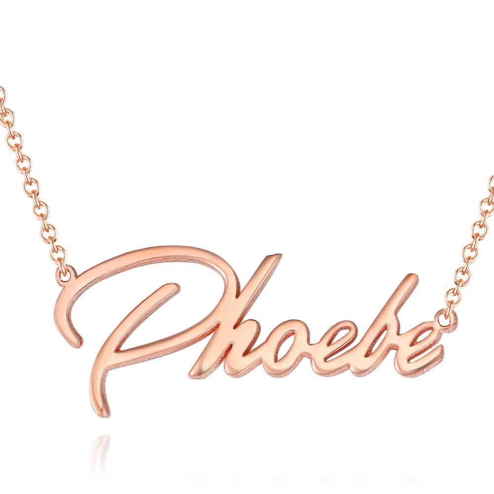 Collar Dorado Con Nombre Estilo 'carrie' Regalos Para Ella - TuNombrecollar