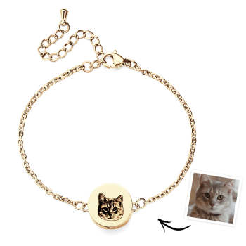 Pulsera De Pelo Para Mascotas, Pulsera Personalizada Para El Pelo De Perro, Puede Abrir Un Recuerdo Para Mascotas, Joyería Conmemorativa Personalizada Para Mascotas, Regalos Para La Pérdida De Mascotas - TuNombrecollar