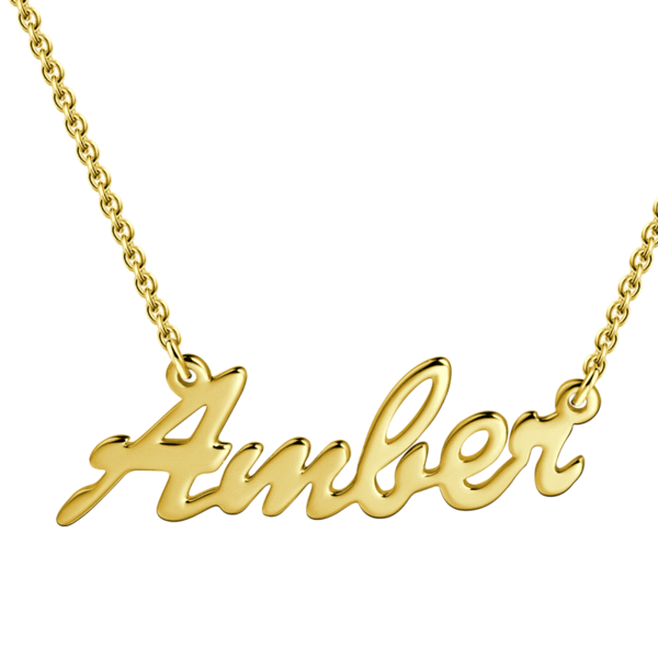 Collar Dorado Con Nombre Estilo 'carrie' Regalos Para Ella - TuNombrecollar