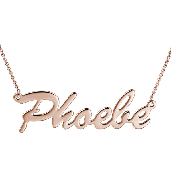 Collar Dorado Con Nombre Estilo 'carrie' Regalos Para Ella - TuNombrecollar