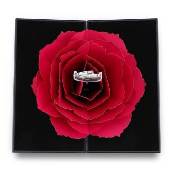 Red Rose Ring Box