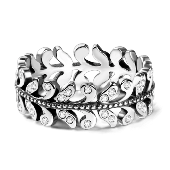 Anillo Garland Mujer Plata De Ley 925