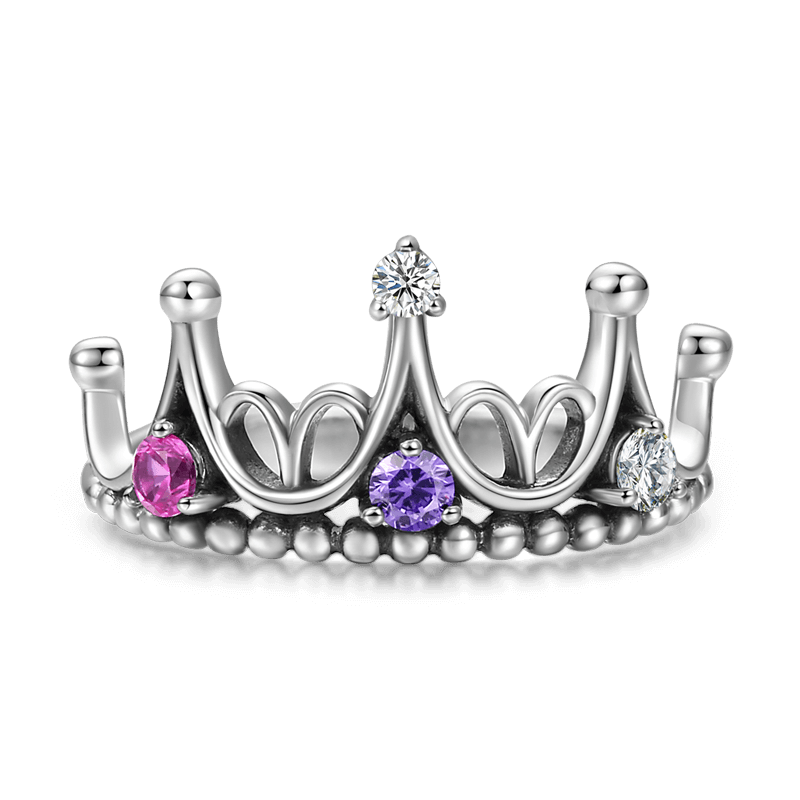 Verano Mujer Peque?A Princesa Anillo Plata De Ley 925