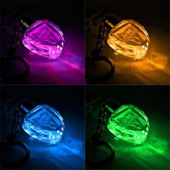 Custom Photo Crystal Keychain Unique Gifts Heart-Shaped For Lovers -