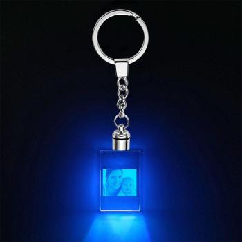 Photo Crystal Keychain Unique Gifts -